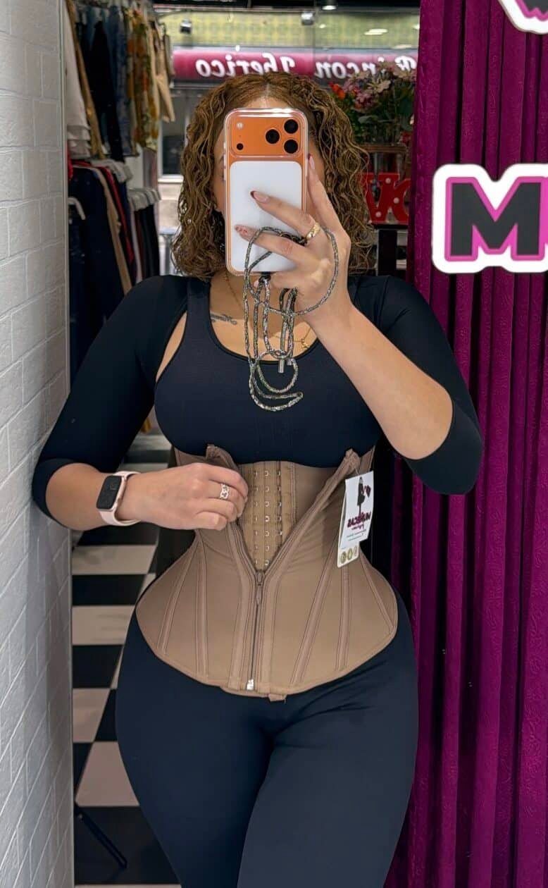5057 - CINTURILLA DOBLE BROCHES+CREMALLERA - Cocoa, 2XL