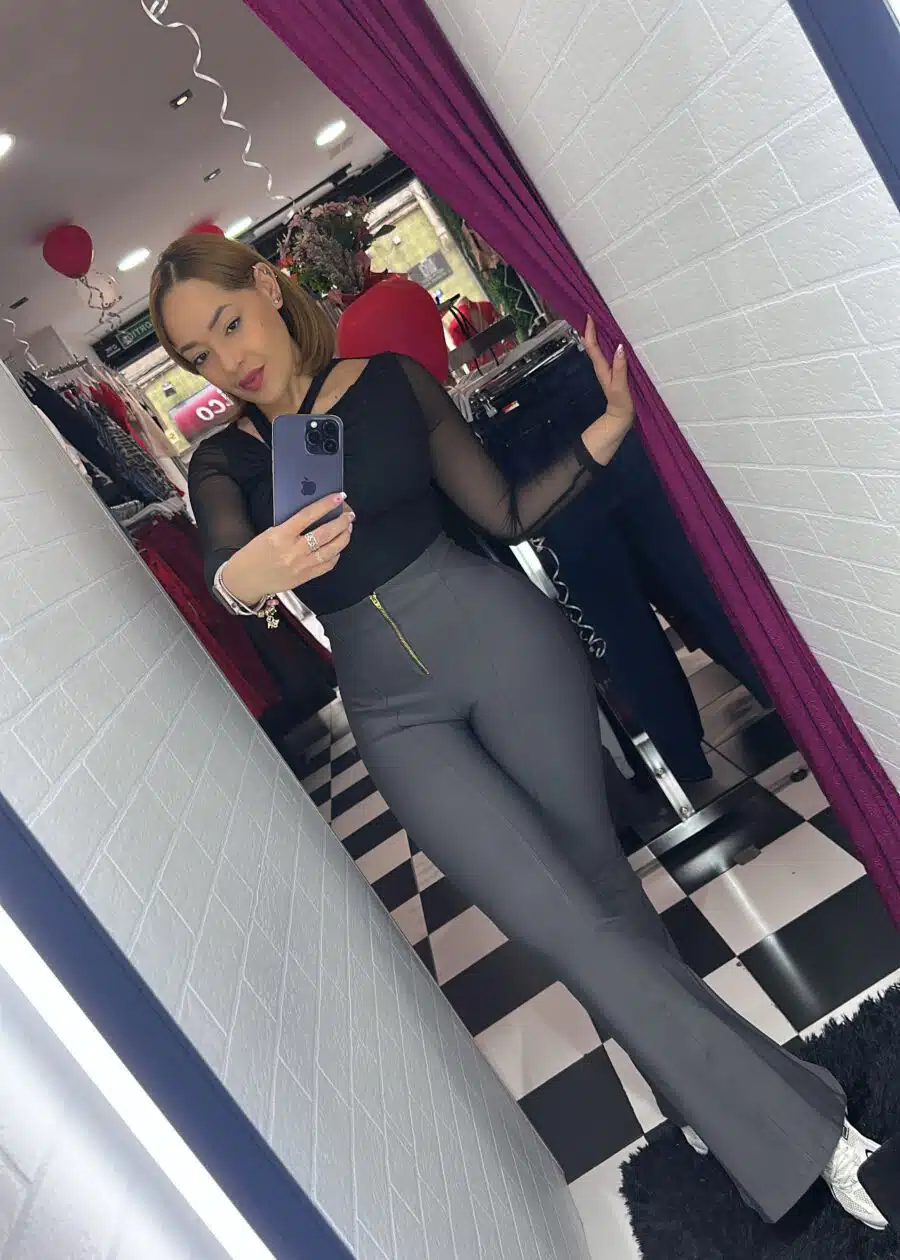 LEGGING CON FAJA CREMALLERA CAMPANA