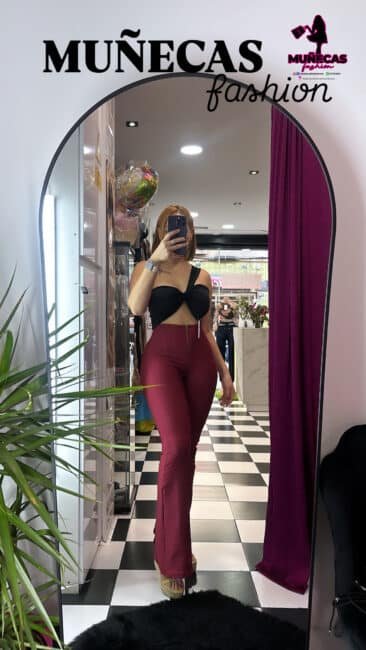 LEGGING CON FAJA CREMALLERA CAMPANA - Thumbnail Image 3