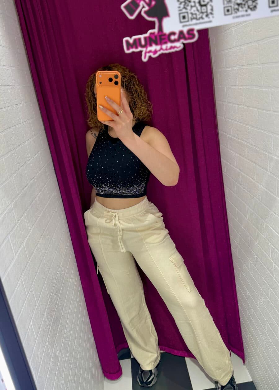 PANTALÓN 1122 - Beige, L