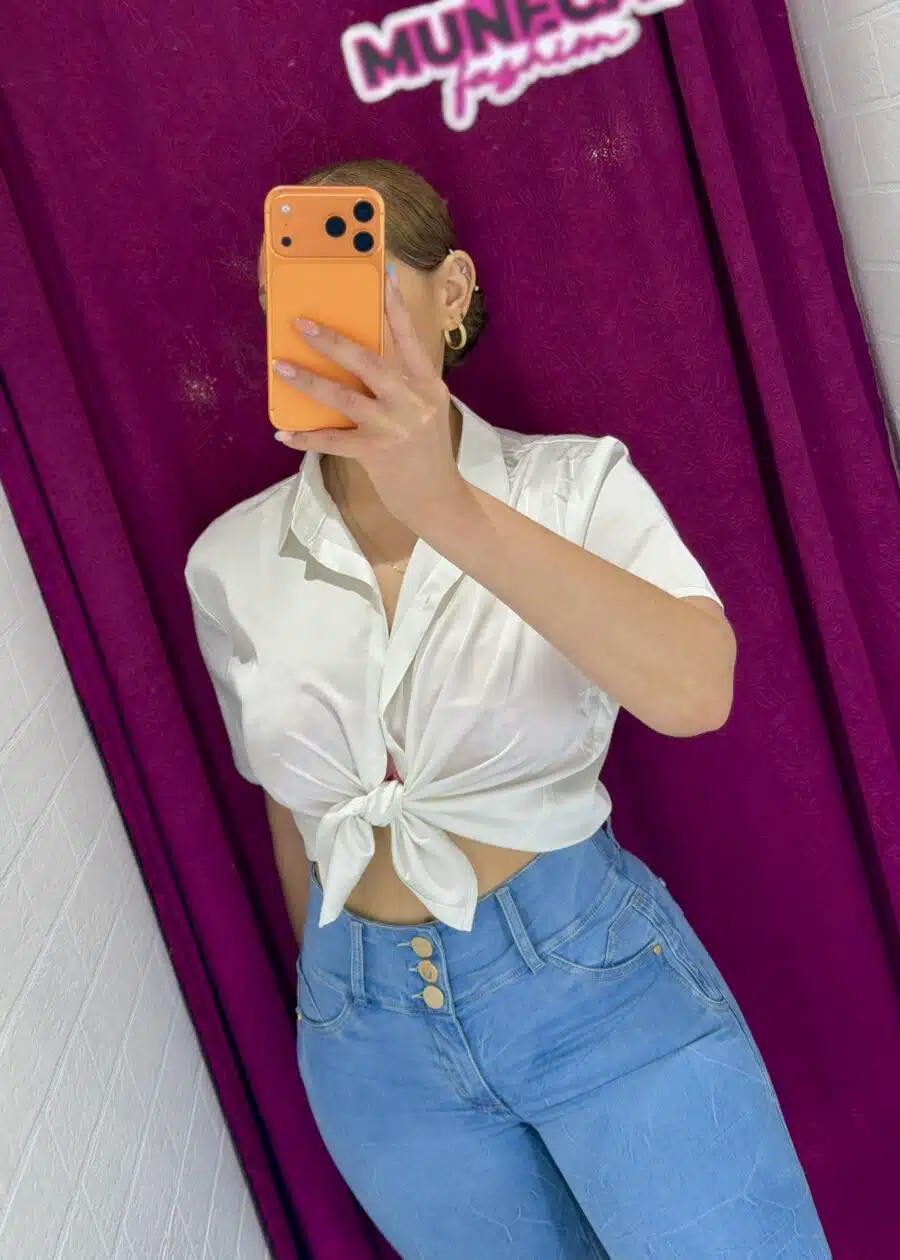 CAMISA SATINADA