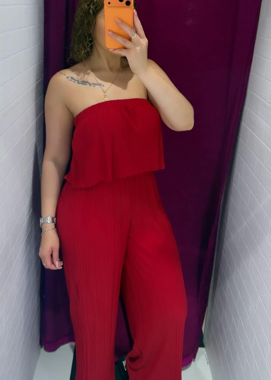 ENTERIZO PALAZZO - Rojo, L
