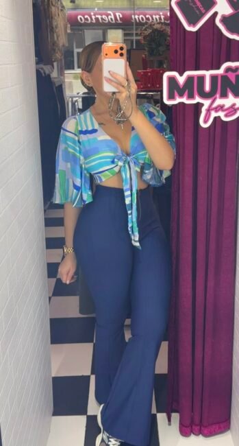LEGGING CON FAJA CREMALLERA CAMPANA - Thumbnail Image 4